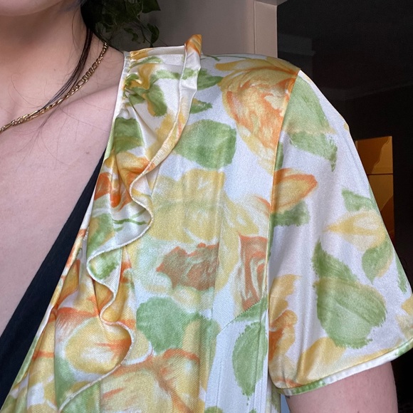 Floral duster - vintage - Picture 4 of 9